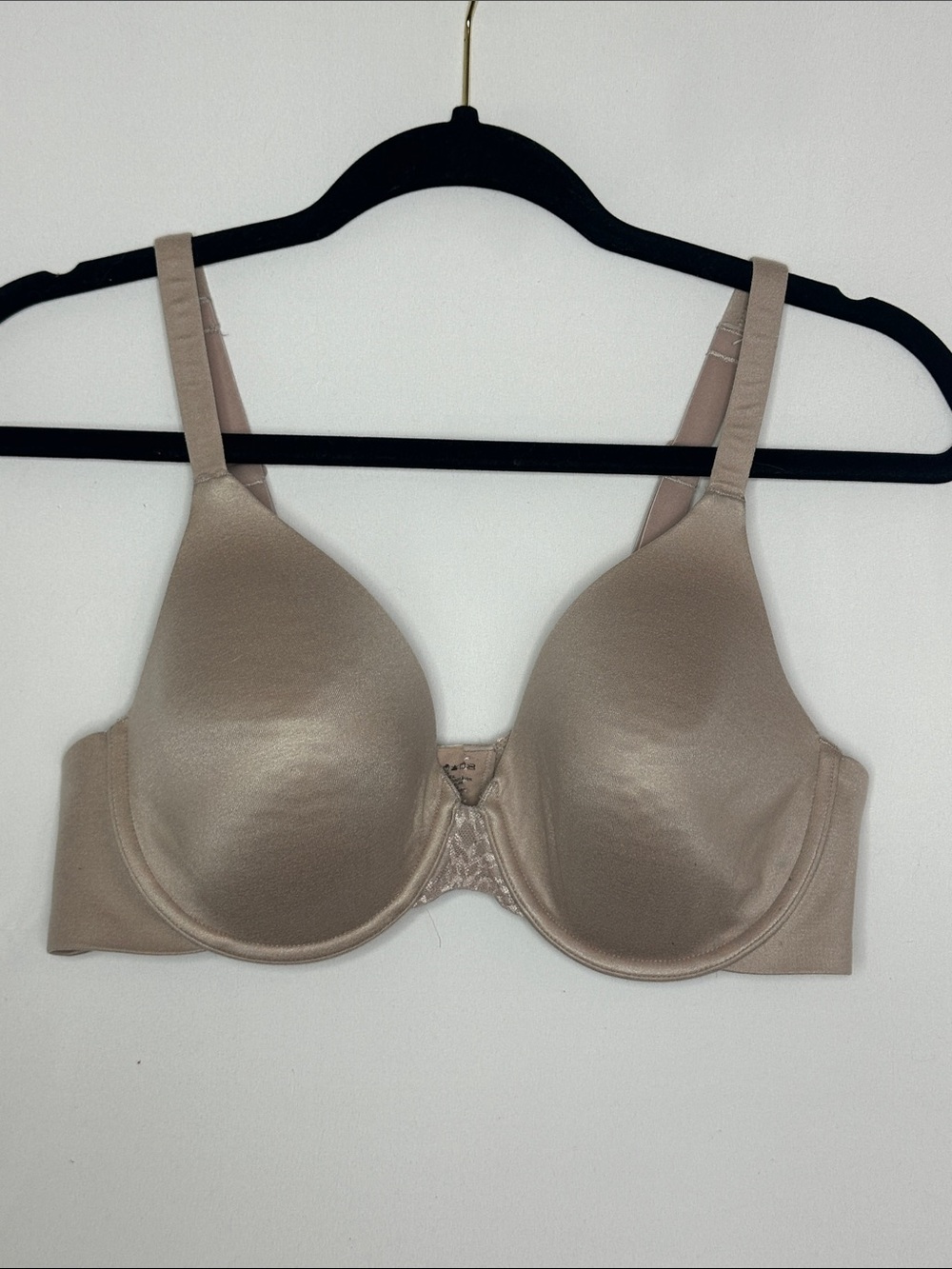 BALI | Smooth Beige Underwire T-Shirt Bra, Size 38C